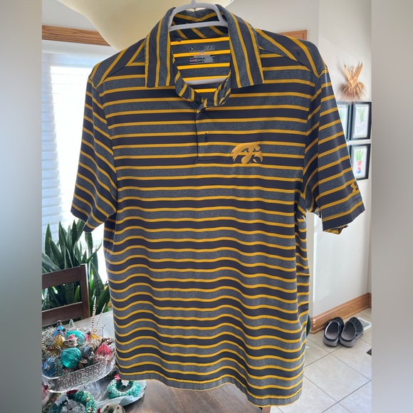 Under Armour Other - Under Armour Iowa Hawkeye Golf Shirt